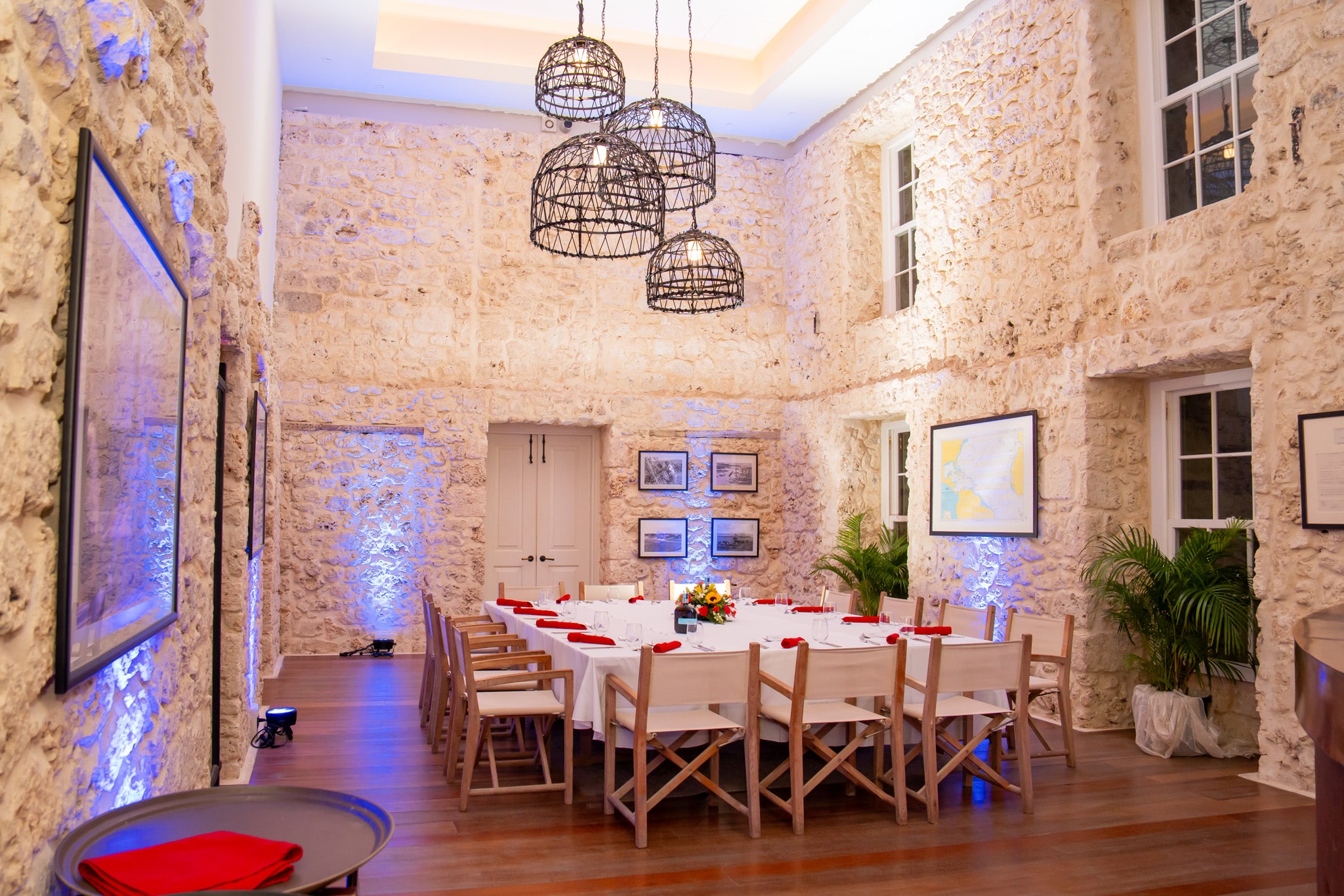 The dinning hall